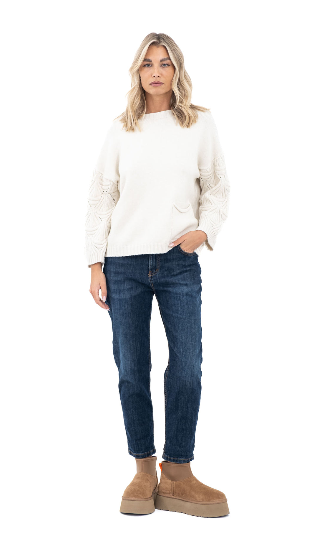 Klasične tamnoplave jeans hlače